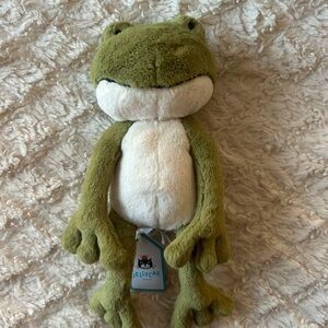 Jellycat Olive Green Frog Plush